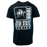USU Aggie Bull 1888 Long-Sleeve Unisex T-Shirt navy
